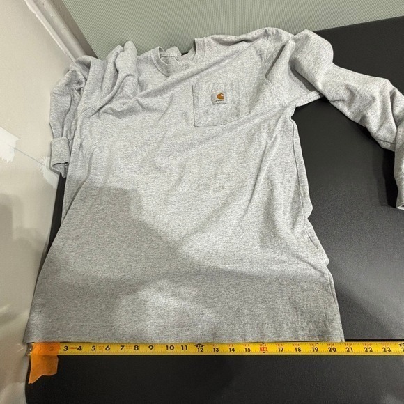 Carhartt Long Sleeve Pocket Tee Men's M - Picture 3 of 9